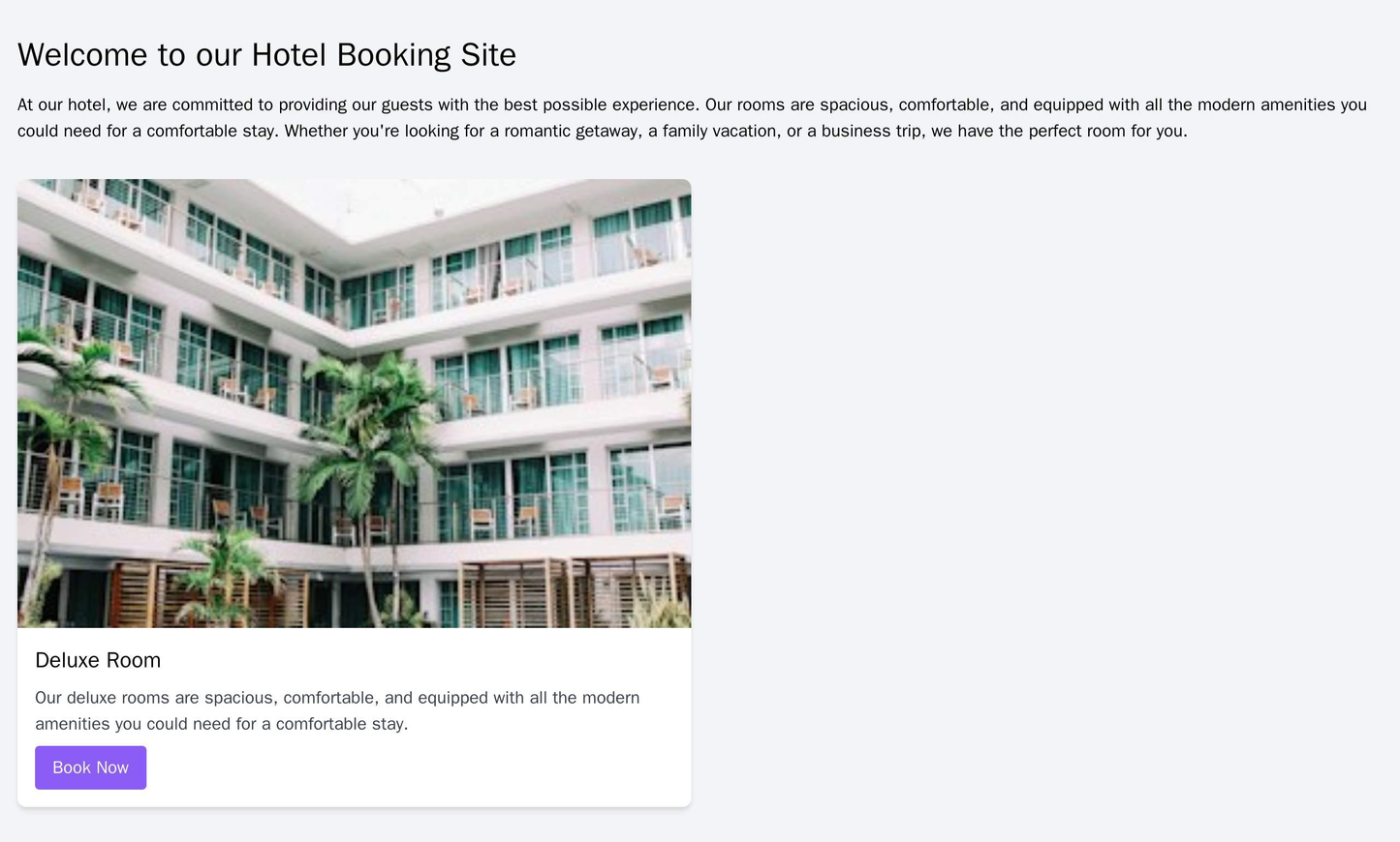 A hotel booking site with a search function at the top, a left-aligned menu bar, large, high-resolution images of hotel Web Template 4667