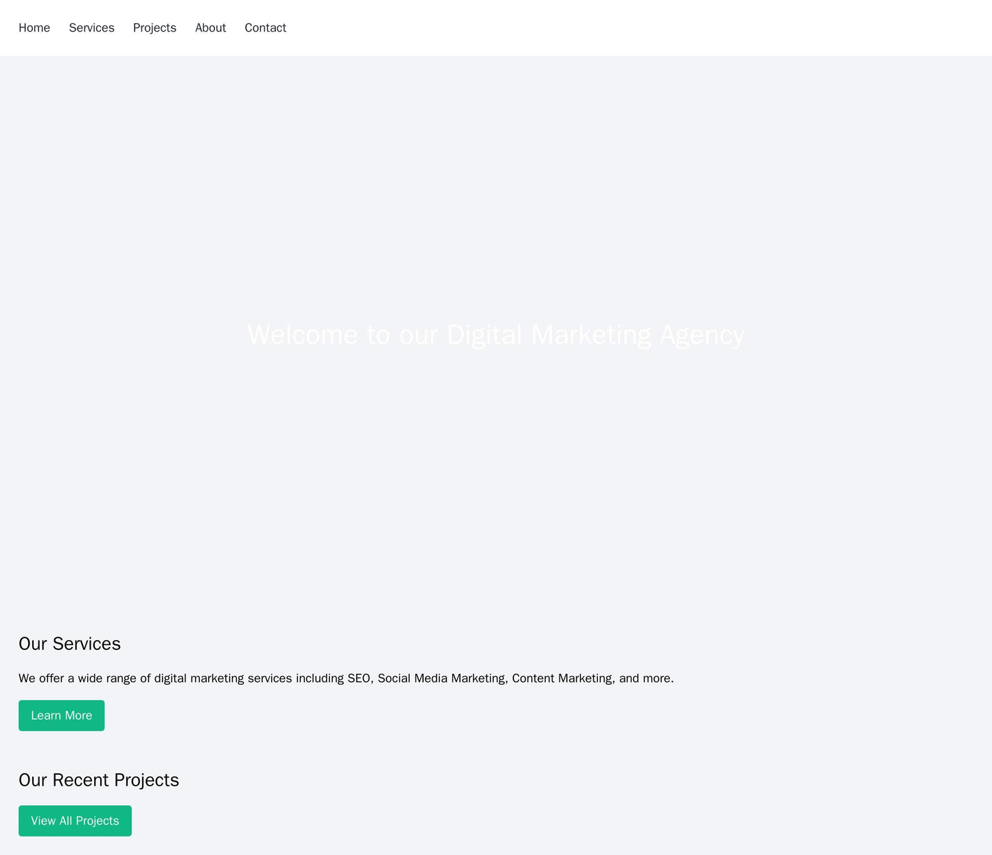 Digital Marketing Agency: A full-screen background video of a successful marketing campaign. The menu is located at the Web Template 2382