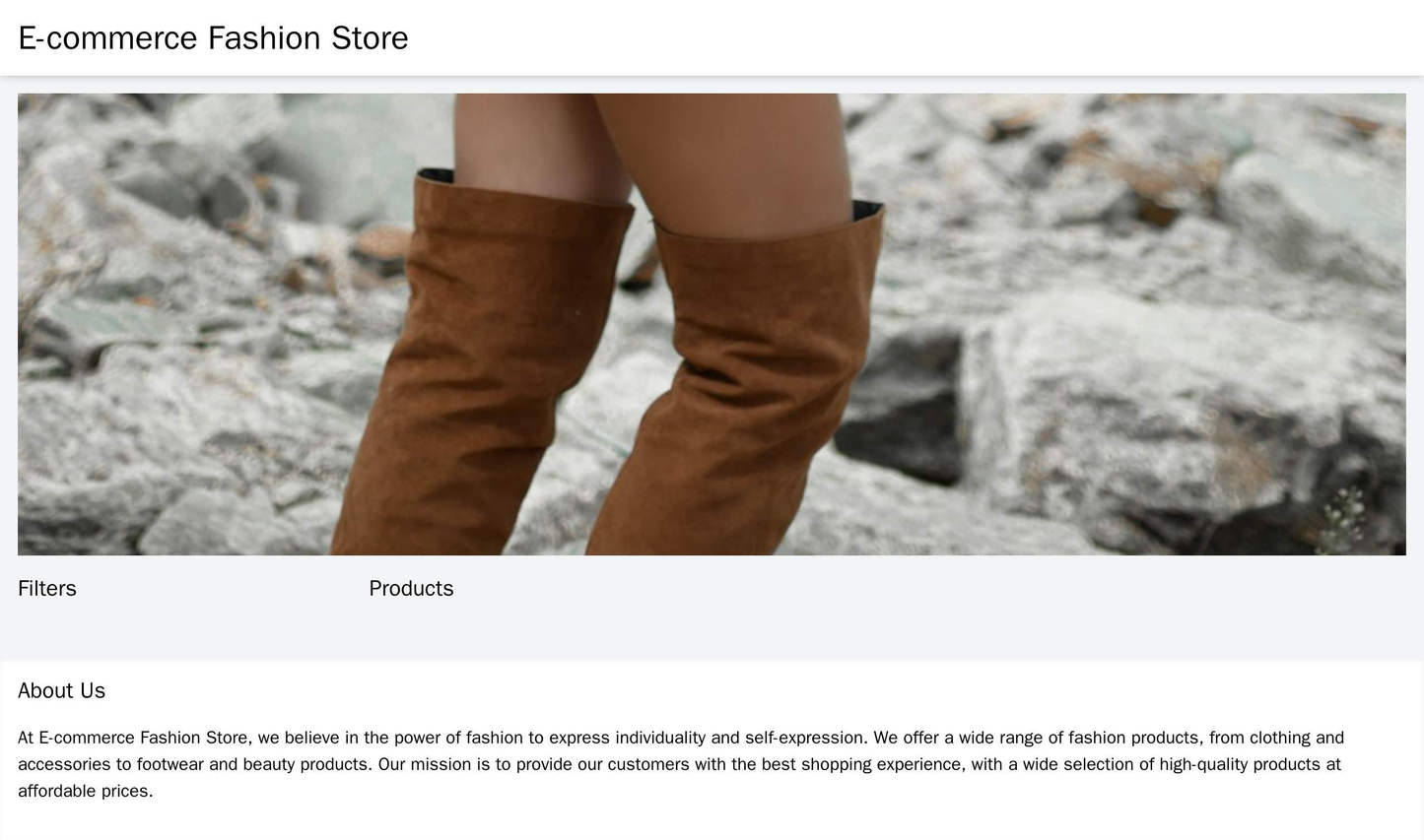 E-commerce Fashion Store: A grid layout with a prominent banner showcasing the latest trend, a sidebar with filters for Web Template 3371