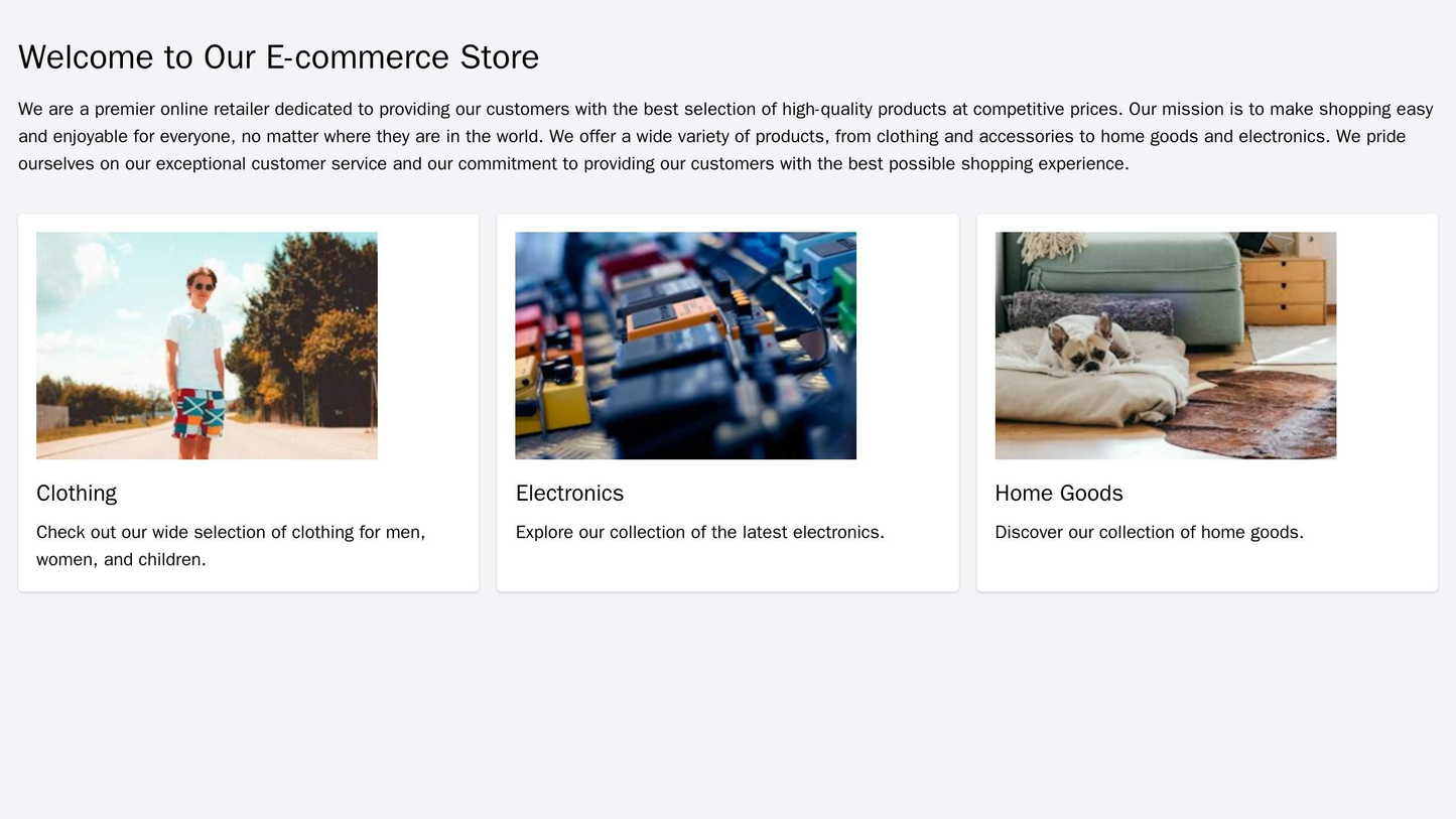 E-commerce Store: A dynamic and engaging design featuring a grid layout of featured products, a prominent search bar, a Web Template 3678