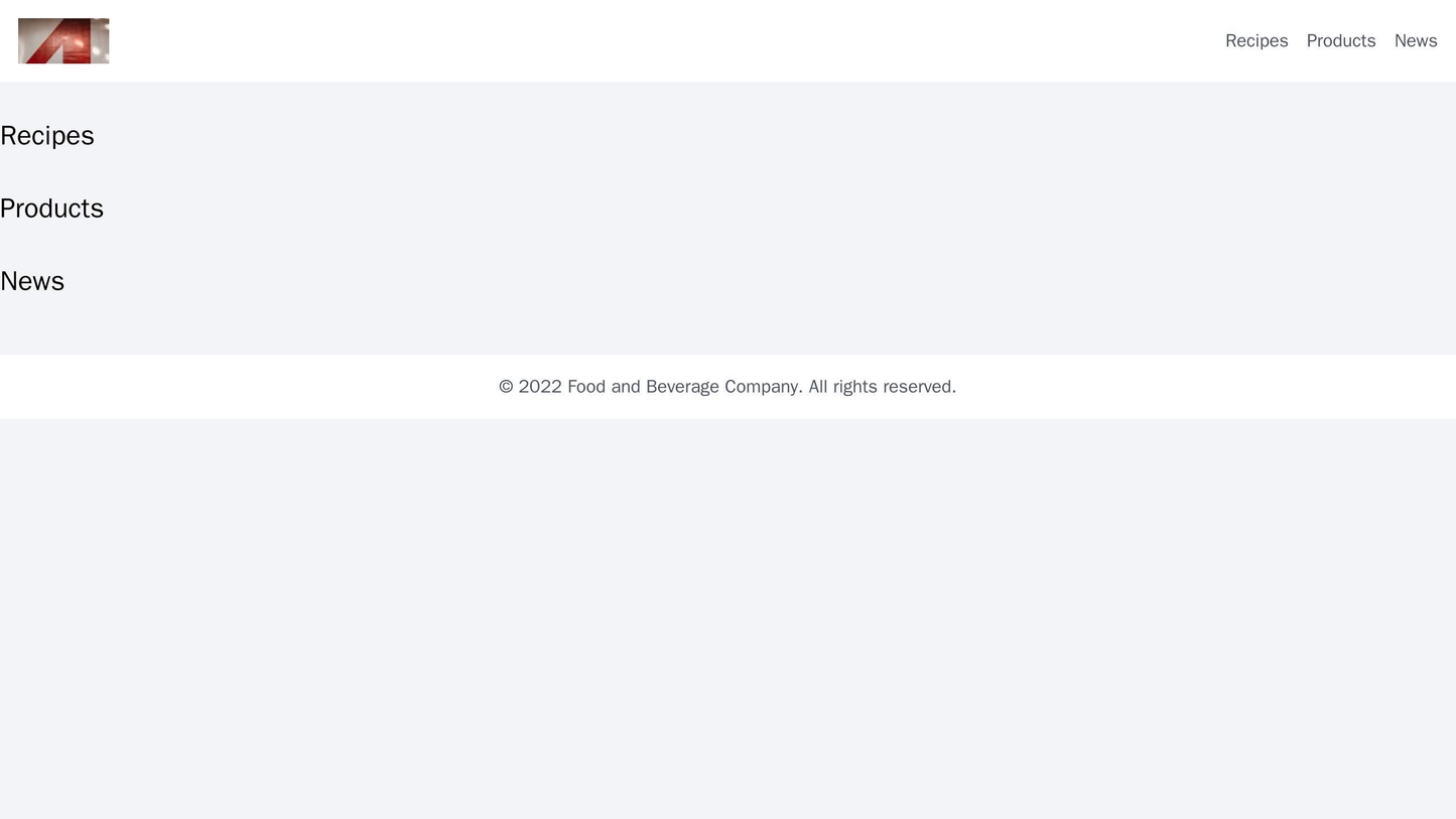 Food and Beverage Company Site: A mouthwatering design with a large, full-screen image of a culinary masterpiece in the Web Template 2338