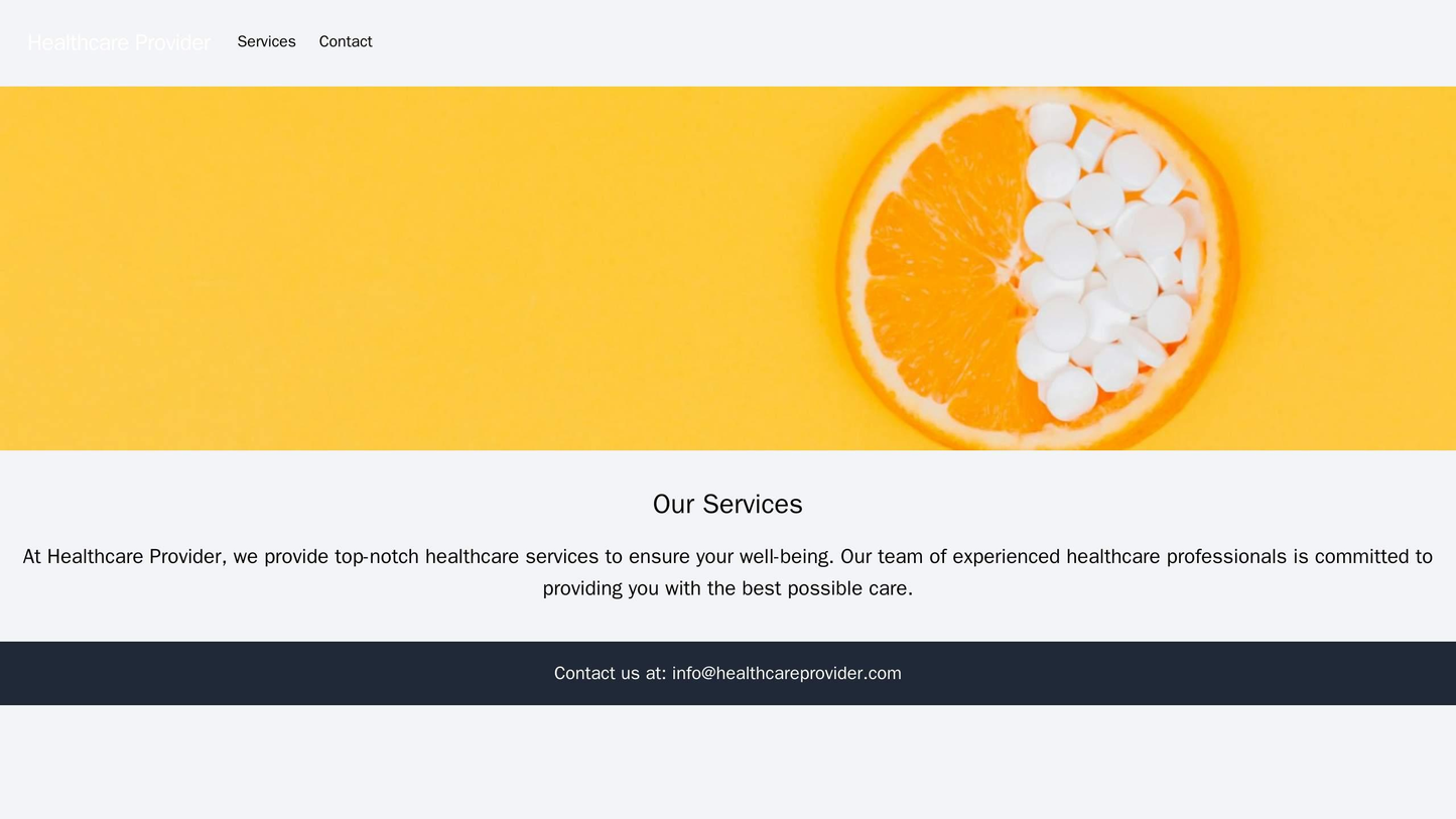 Healthcare Provider: A clean layout with a left sidebar showcasing key information, a soft color palette, a large header Web Template 2385