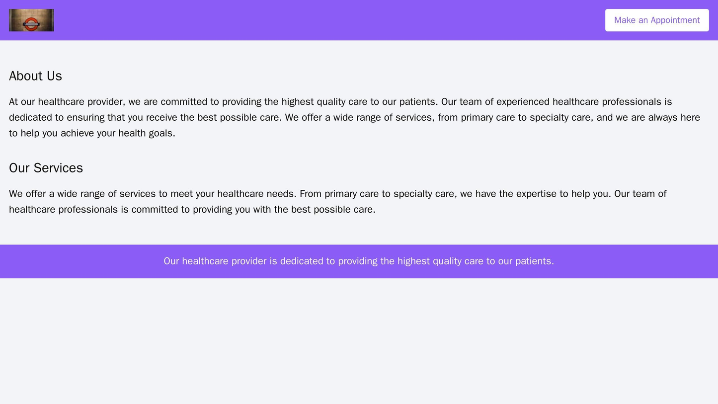 Healthcare Provider: A design that is clean and easy to navigate. The header includes a logo and a clear call-to-action Web Template 3537