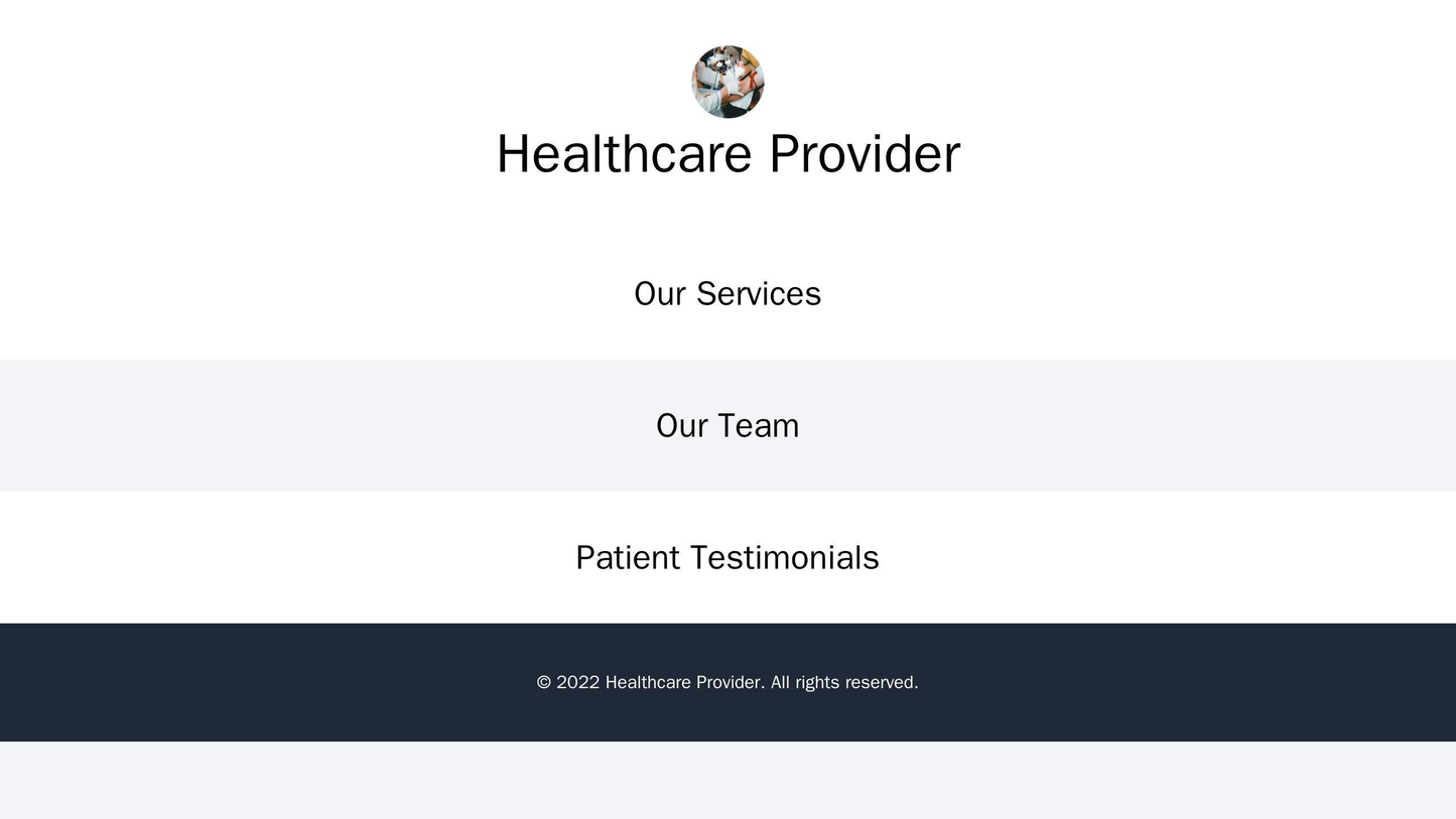 Healthcare Provider Site: A minimalistic design with a centrally-aligned logo and a parallax scrolling effect featuring Web Template 2314