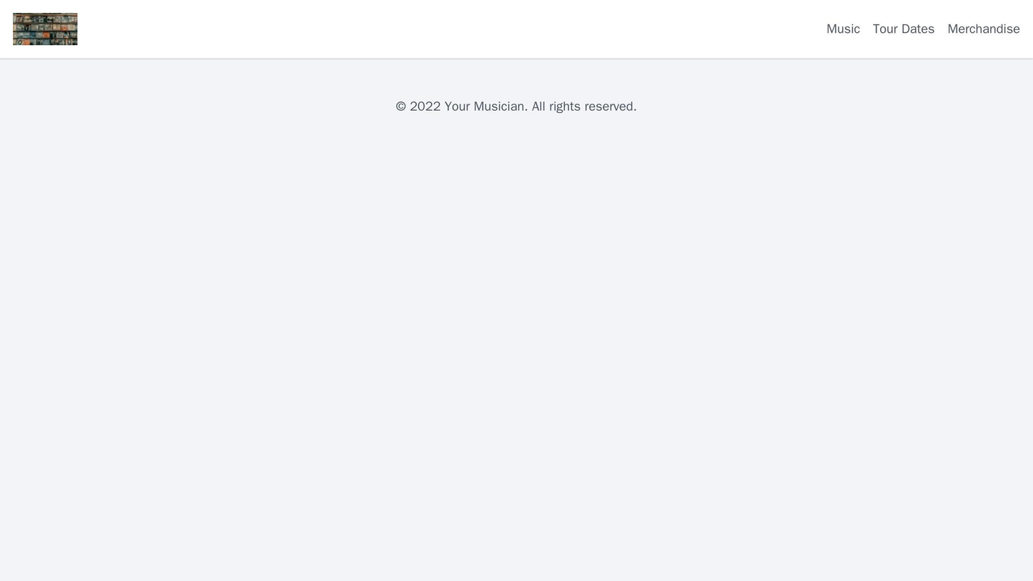 Musician: A creative, expressive design with an animated header featuring the musicians music or album covers. The logo Web Template 3997