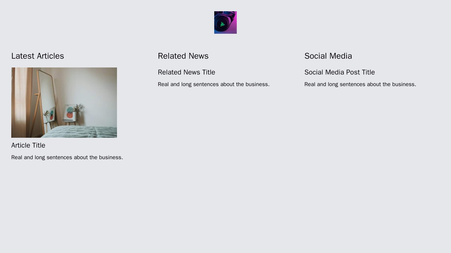 News Website: A magazine-style layout featuring large headlines and images, a three-column design with one dedicated to Web Template 3266