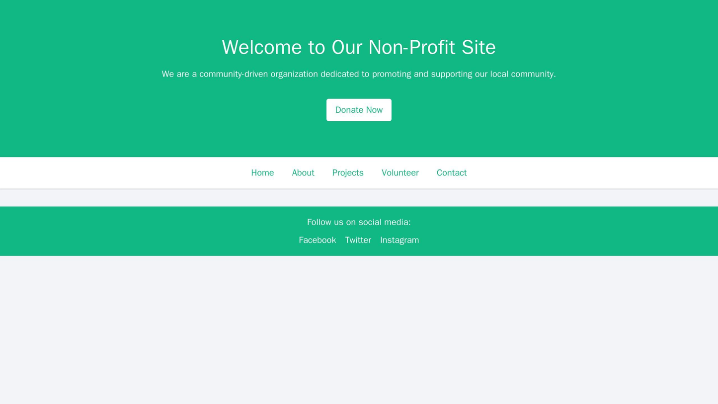 Non-Profit Site: A warm color palette with a large header image of people in community settings. The navigation menu is Web Template 3219