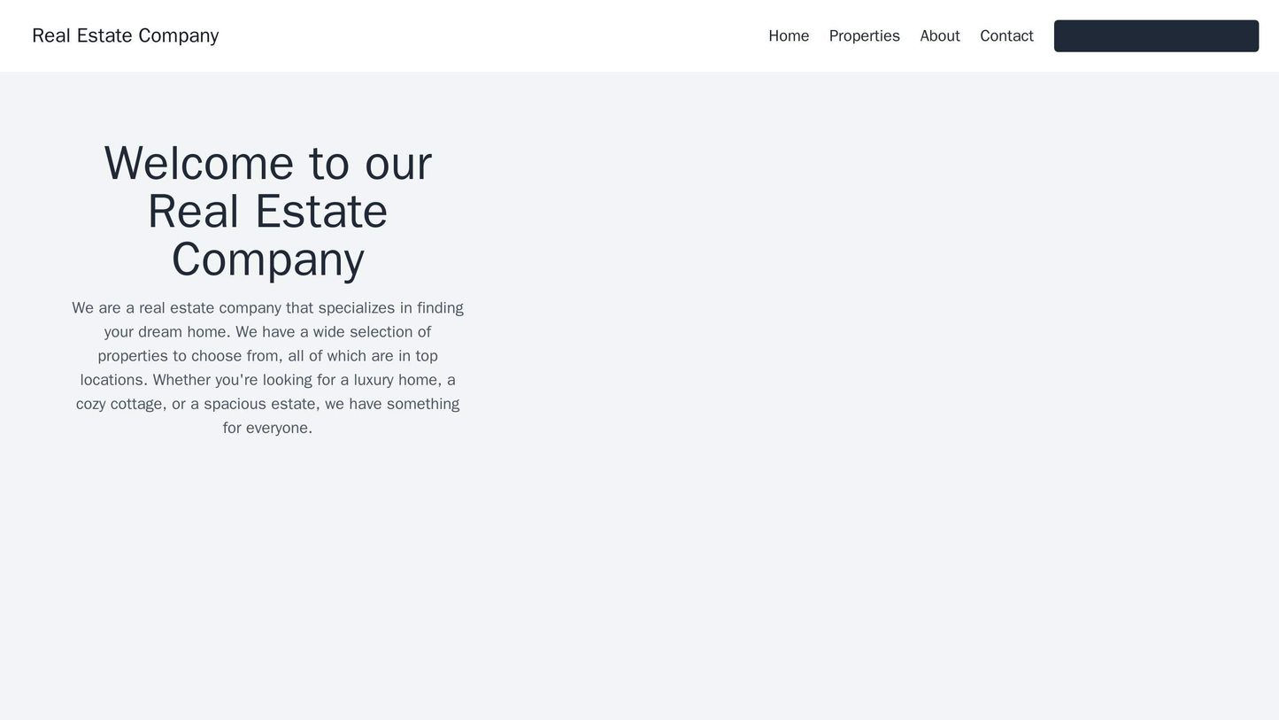 Real Estate Company Site: A spacious and clean design with a large banner image showcasing a property, a top navigation Web Template 3488