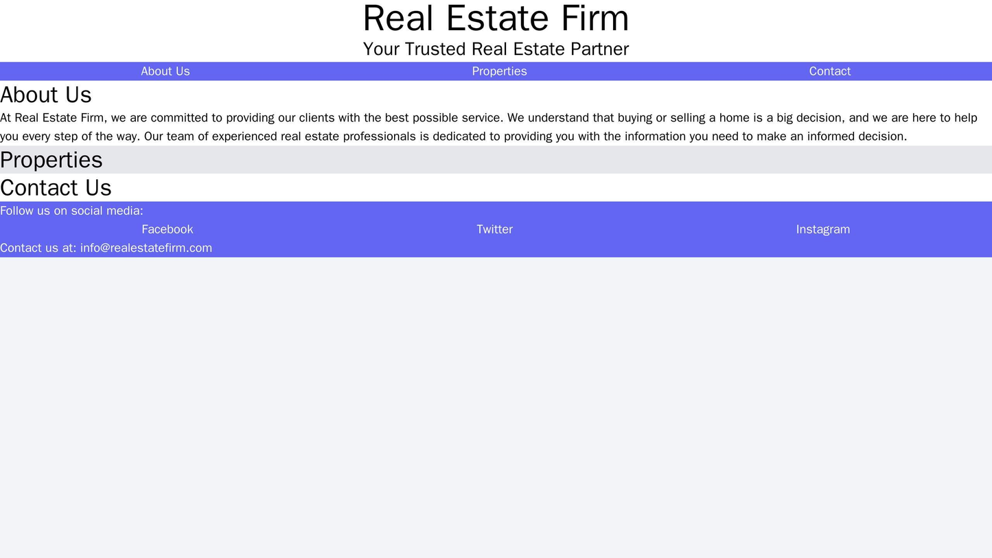Real Estate Firm: A clean and modern design with multiple sections showcasing properties for sale or rent, a search bar Web Template 3650