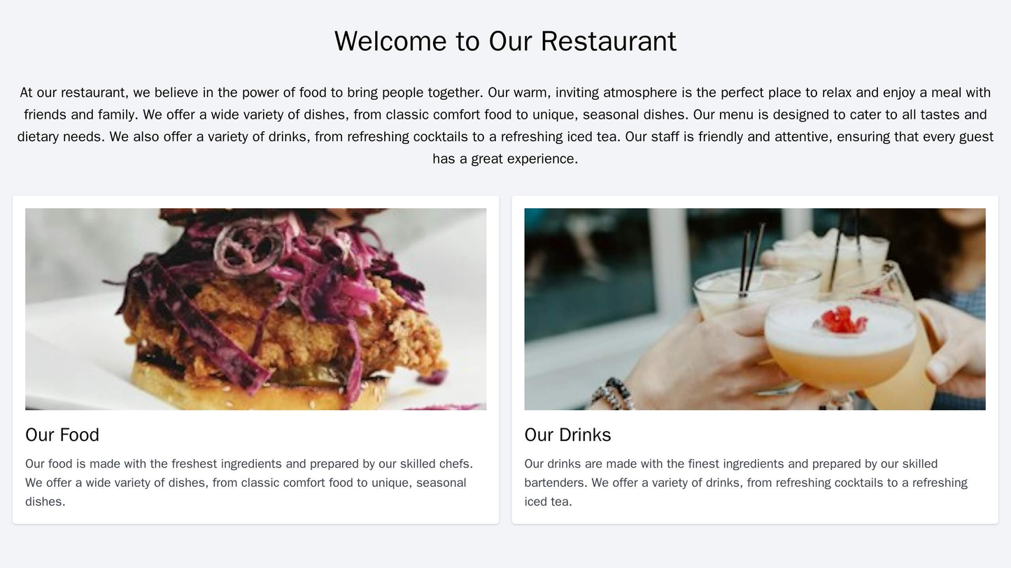 Restaurant: A warm, inviting layout with a horizontal sliding menu showcasing images of dishes, a left sidebar for menu Web Template 4952