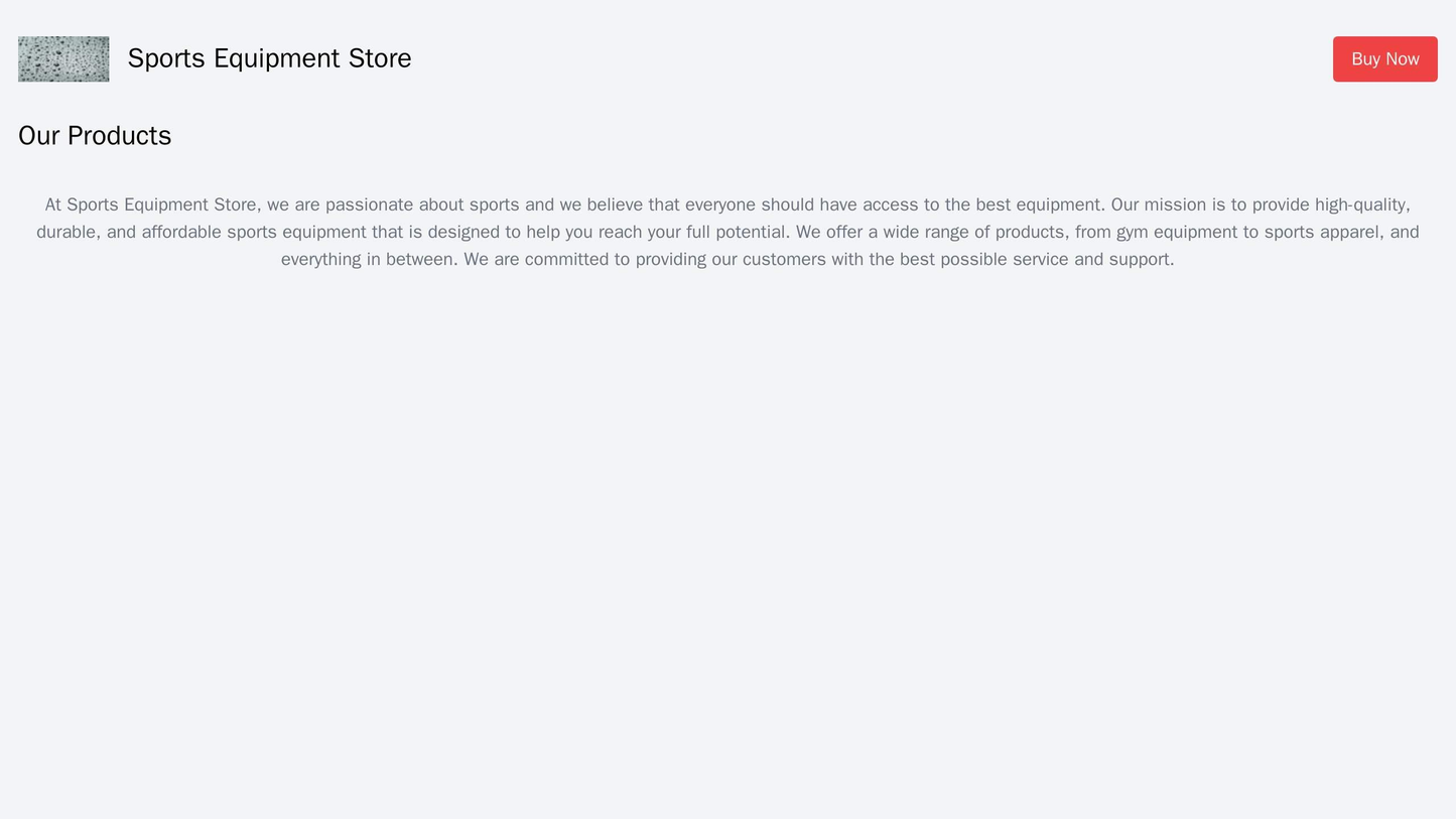Sports Equipment Store: A site with a dynamic image carousel at the top of the homepage, highlighting various products. Web Template 2369