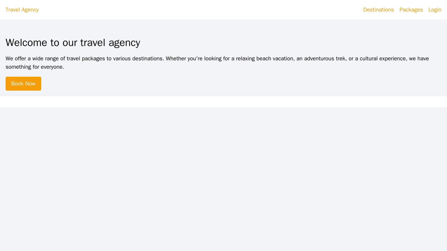 Travel Agency: A visually appealing website with a background slider depicting various travel destinations. A prominent Web Template 2138