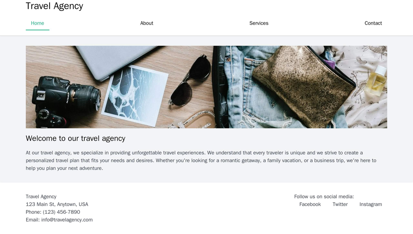 Travel Agency: A design with a large, high-resolution hero image showcasing a beautiful travel destination. The website Web Template 4963