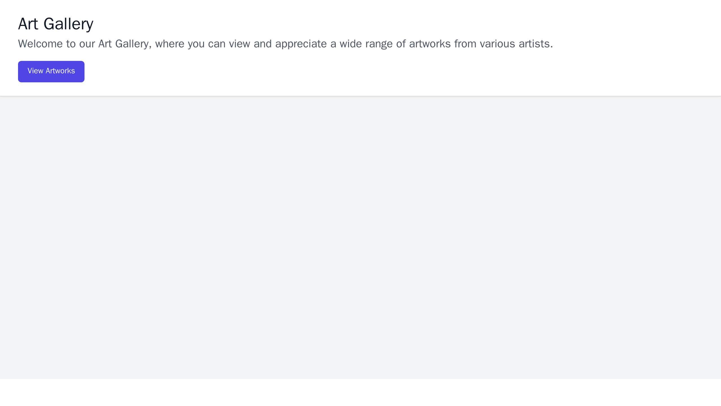 Art Gallery: A site with a large, high-resolution image of an artwork serving as the background. The gallery's logo and Web Template 545