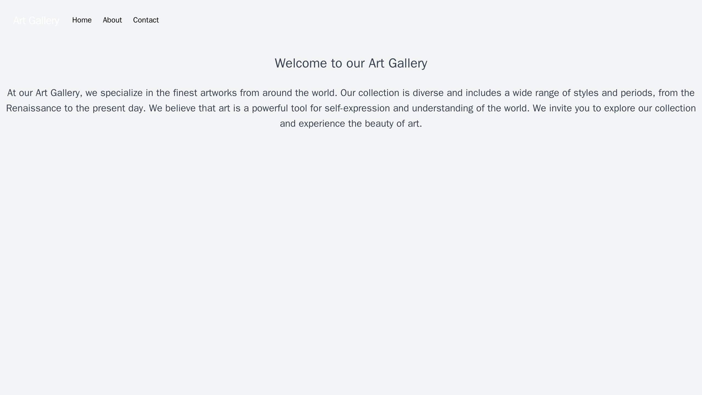 Art Gallery Website: A visually stunning design with a grid layout showcasing different artwork pieces. A centered logo Web Template 1877