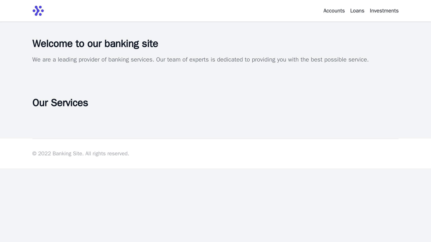 Banking Site: A professional design with a centered logo and a navigation menu at the top. The hero image could feature Web Template 1247