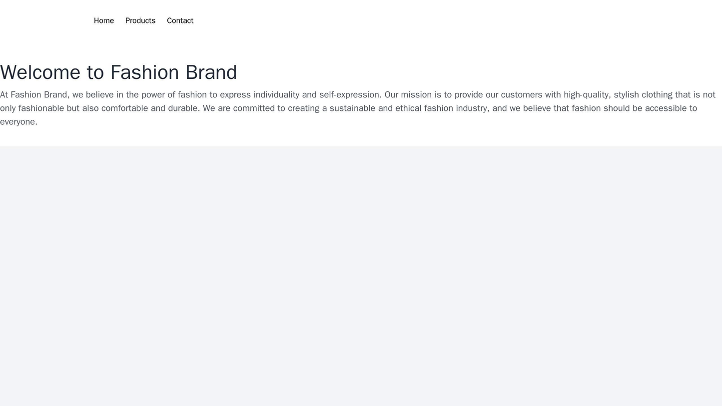 E-commerce Site for a Fashion Brand: A full-width homepage image with overlapping transparent navigation bar. Product ca Web Template 1792
