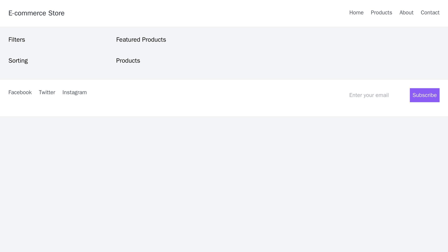 E-commerce Store: A modern layout with a large, centrally positioned image carousel showcasing products. Navigation bar Web Template 215