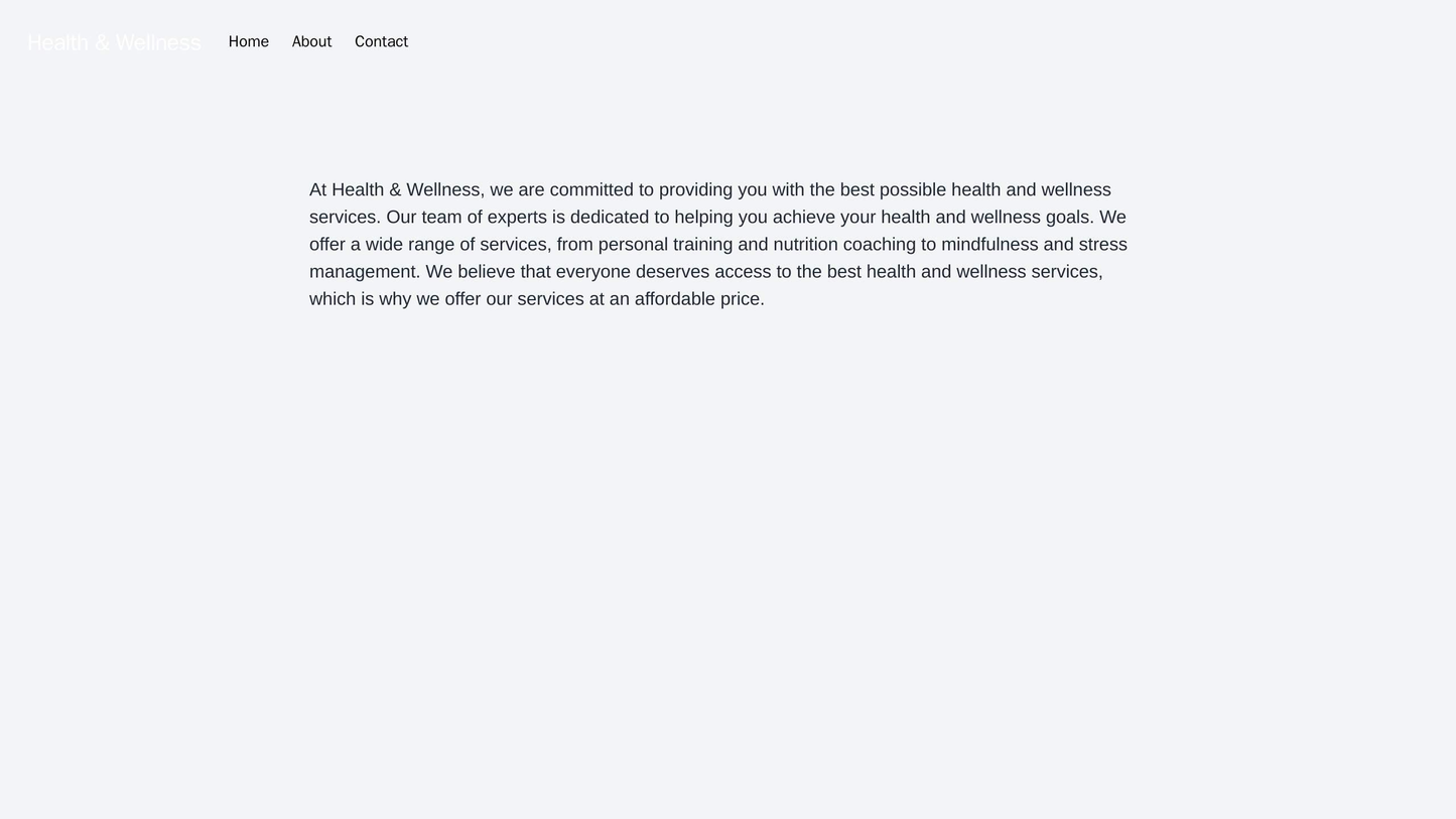 Health and Wellness Website: A calming and soothing design with a full-screen background image of a natural scene, and a Web Template 1880