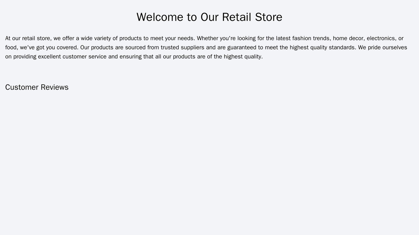 Retail Store: A visually engaging design with a grid layout of products, a prominent call-to-action for special offers, Web Template 1461