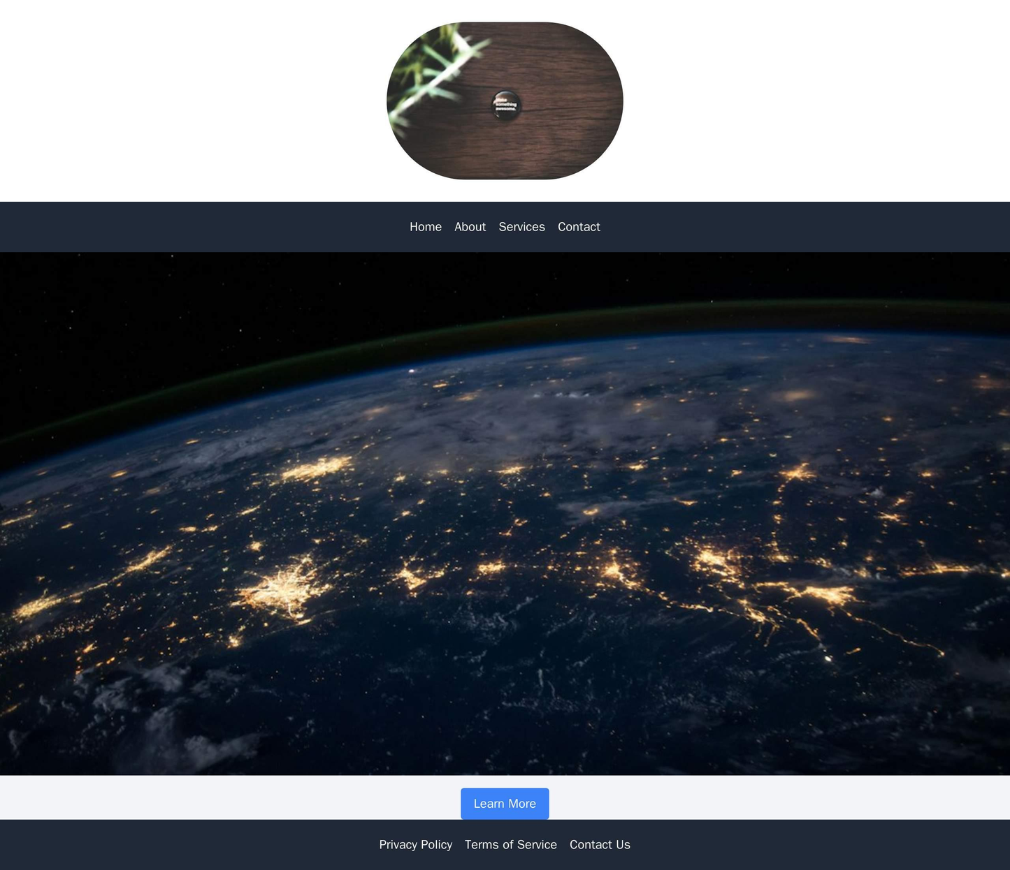Tech Company Website: A clean and minimal design featuring a large, centered logo surrounded by a circular outline. The Web Template 1284