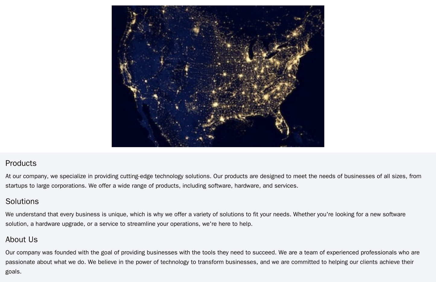 Technology Company Site: A multi-column layout featuring a dynamic, animated header with a large company logo centered. Web Template 1137