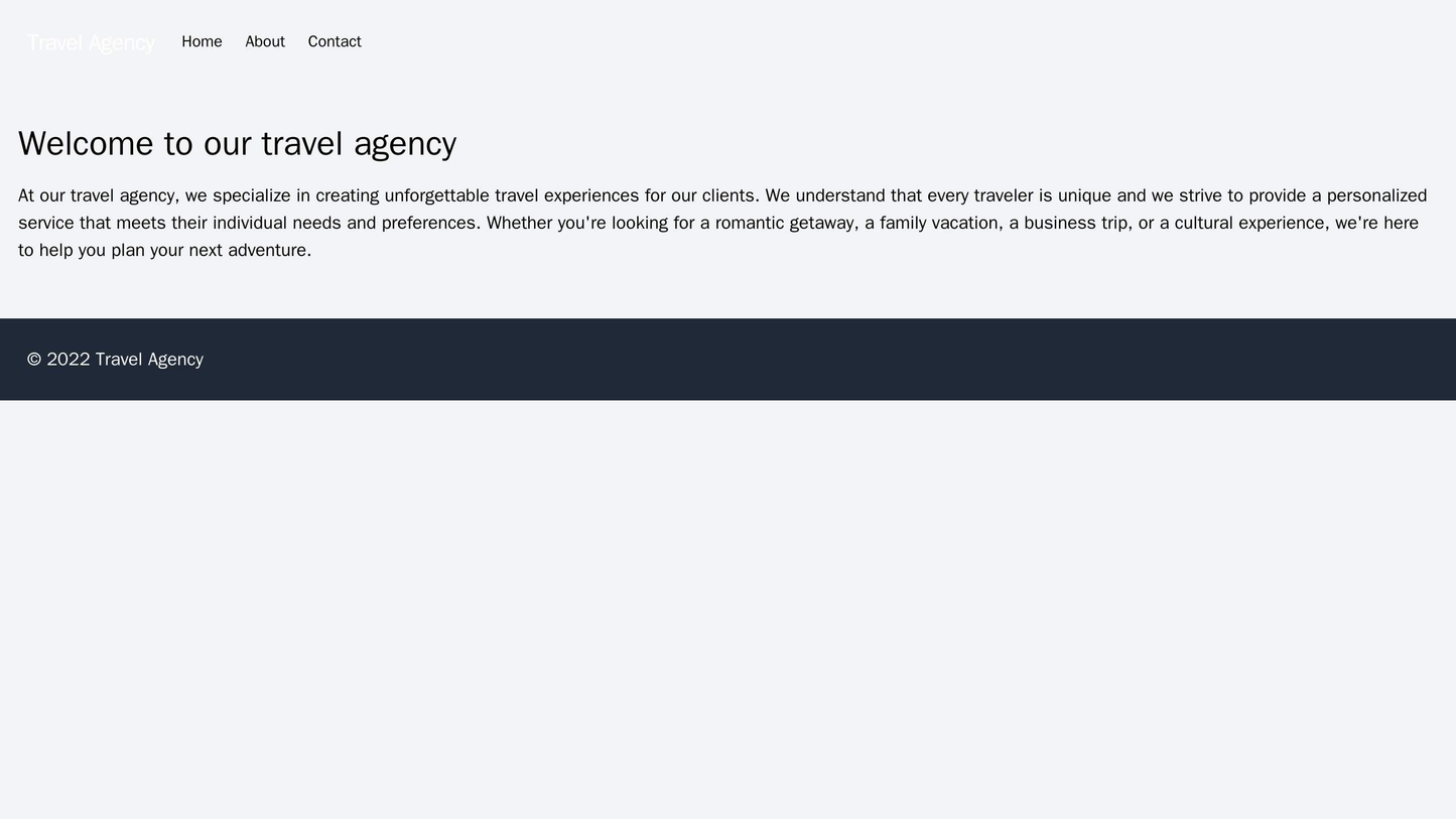 Travel Agency: A visually stunning design with a full-width background image of a beautiful destination, a top menu bar Web Template 1402
