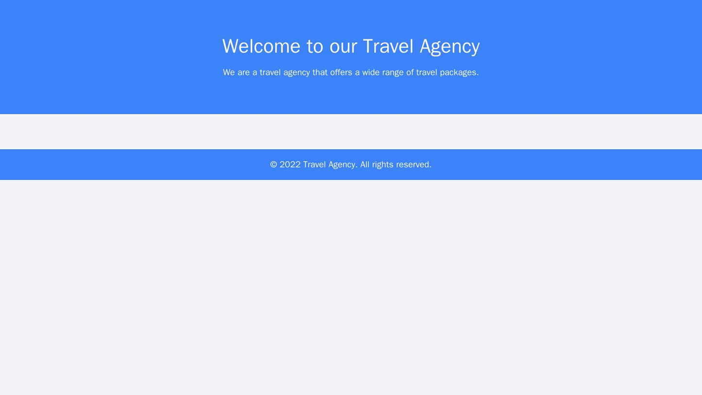 Travel Agency: A rich, visually appealing design with large images of travel destinations. A prominent search bar would Web Template 167