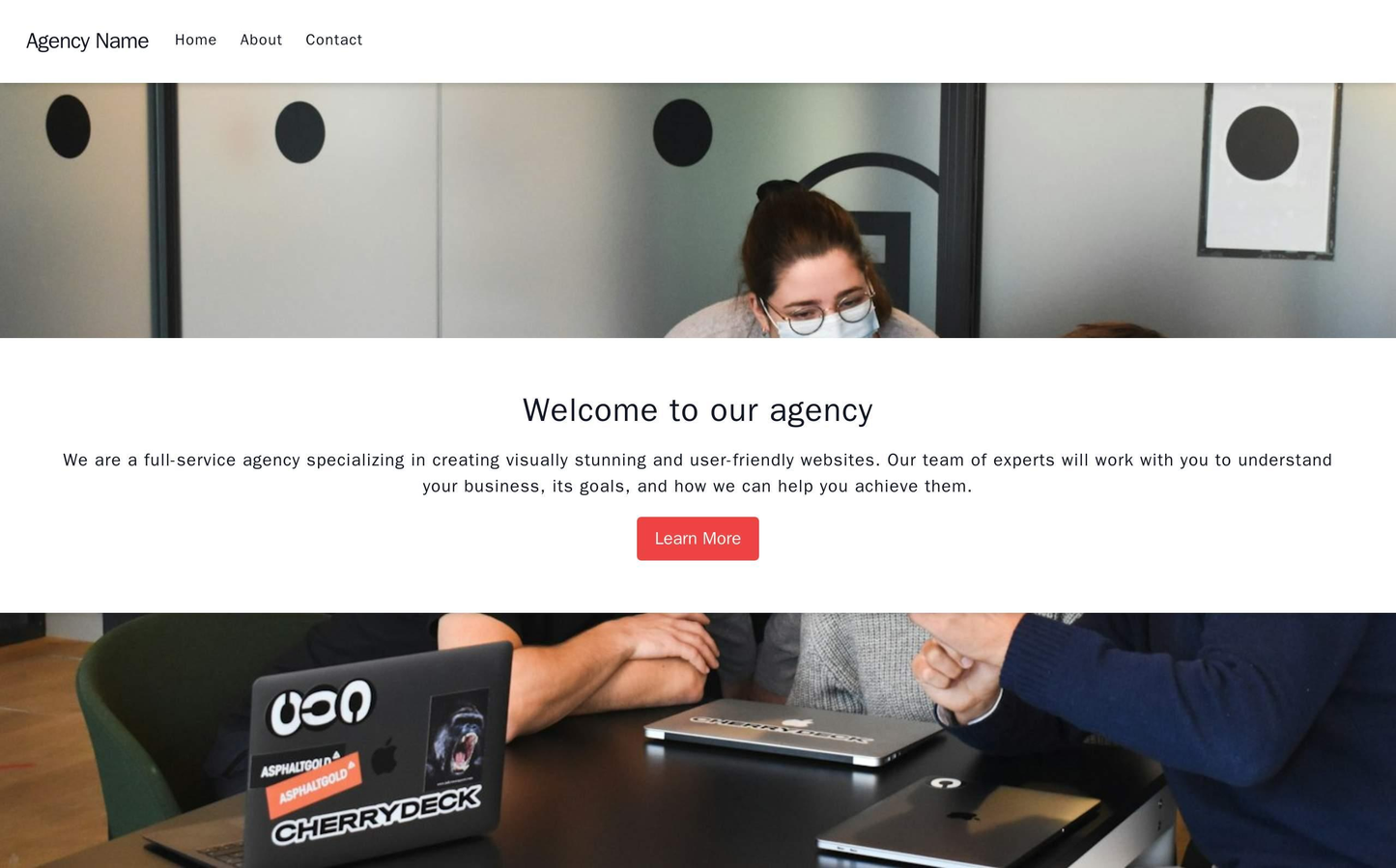 Agency Website: A visually striking design with a diagonal split, placing the companys logo and tagline on one side, and Web Template 4894