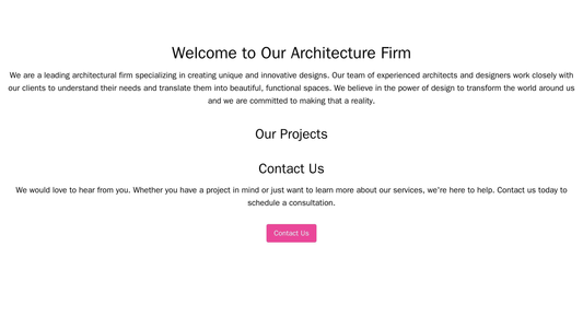 Architecture Firm: A one-page design featuring a scrolling background image of a beautiful architectural project and a s Web Template 3413