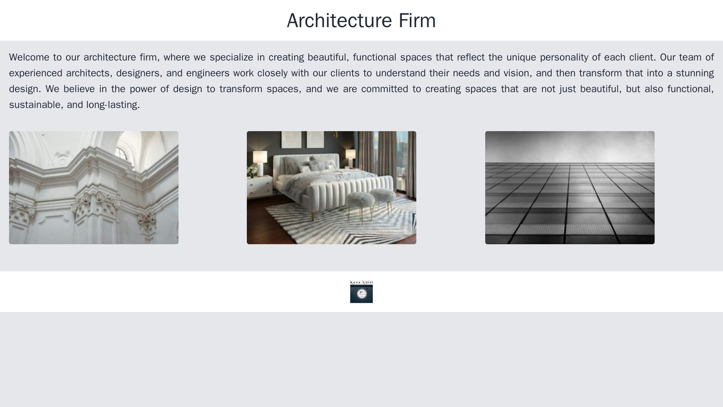 Architecture Firm: A elegant, grid-based design displaying a portfolio of completed projects in large format images. The Web Template 4960