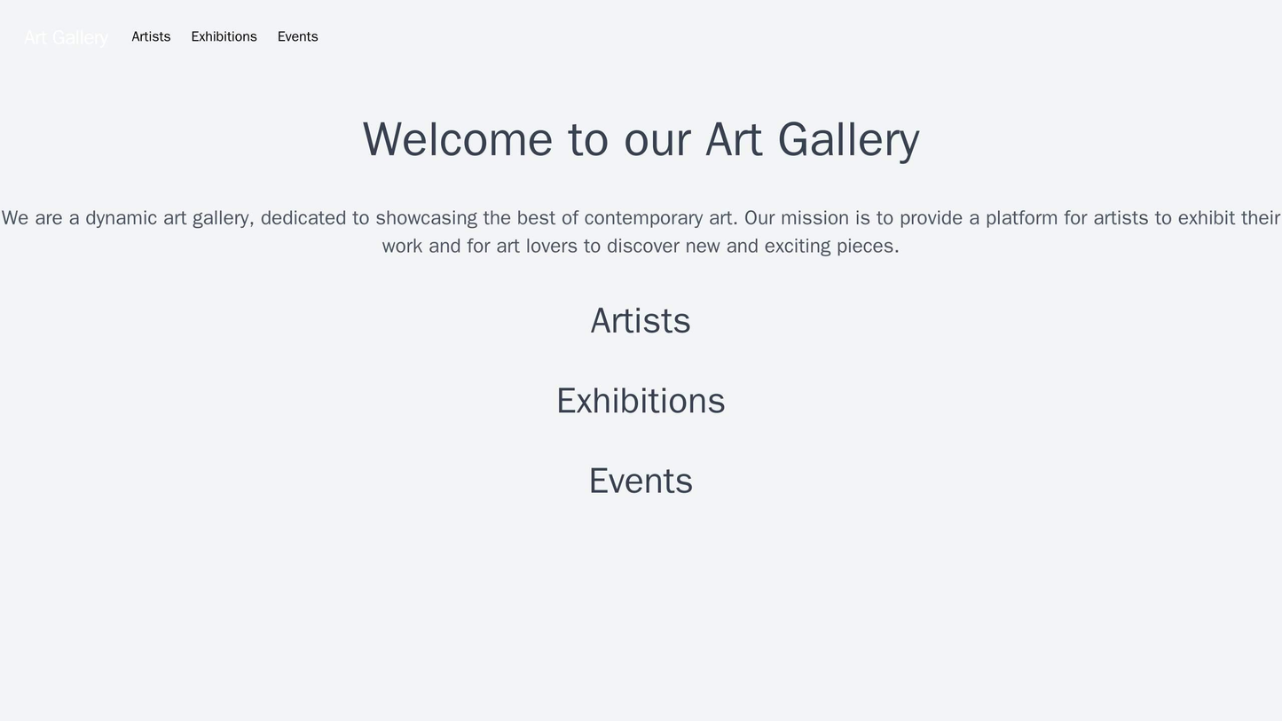 Art Gallery: An abstract, experimental layout, with imagery overlapping and cascading across the page. Information on ar Web Template 4383