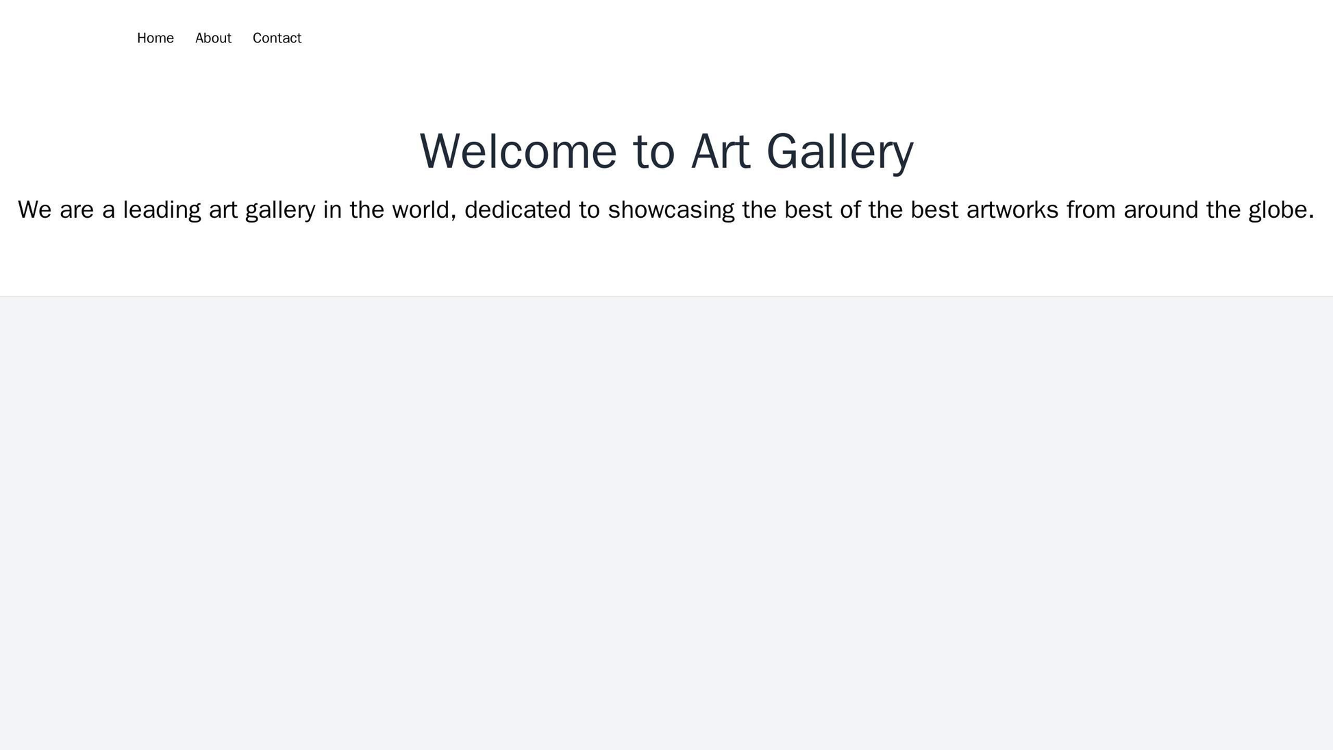 Art Gallery: A clean and understated design with a subtle, left-aligned logo. The navigation menu is arranged along the  Web Template 4433