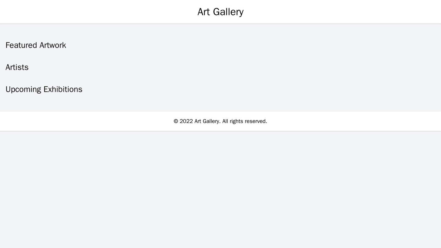 Art Gallery: A dynamic design displaying a carousel of featured artwork on the homepage along with information about art Web Template 4962