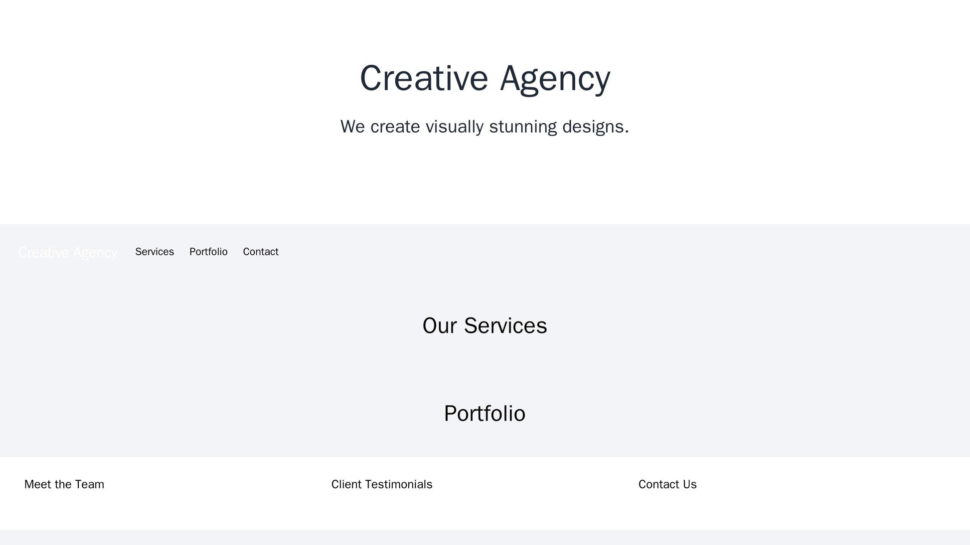 Creative Agency: A unique, visually striking design with a custom illustration or animation as a header, a menu bar with Web Template 3378