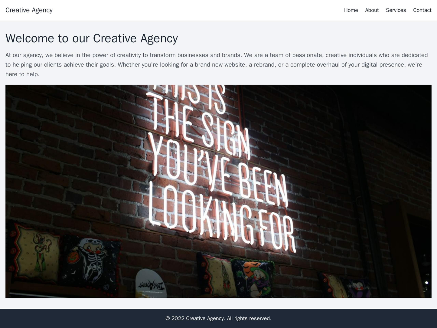 Creative agency site: A visually striking design with an asymmetrical layout, a background video or image, a fixed heade Web Template 4971