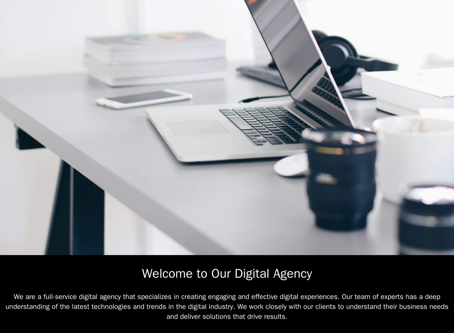 Digital Agency: A monochromatic color scheme with a diagonal layout. The header contains a full-width image and a hidden Web Template 3827