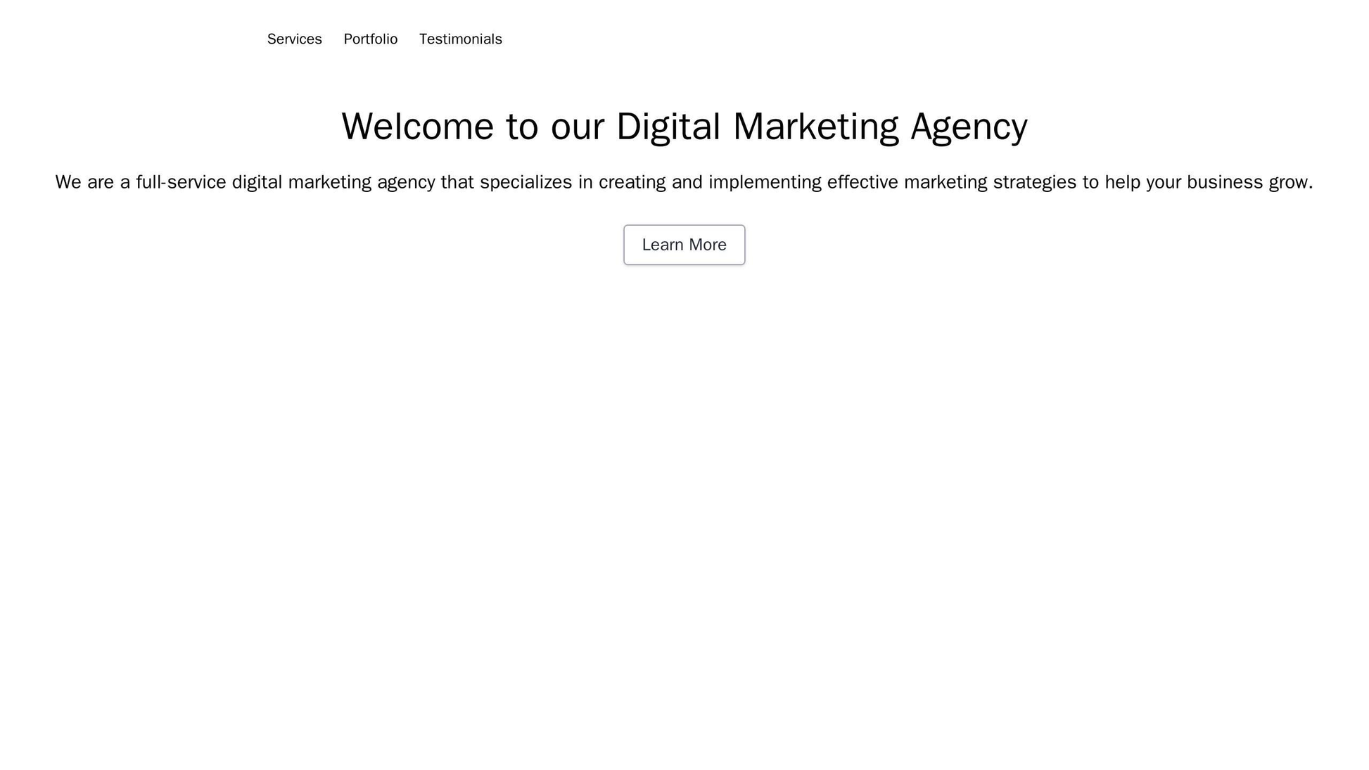 Digital Marketing Agency Website: A bold design with a prominent hero image, clear call-to-action, and a well-designed p Web Template 3409