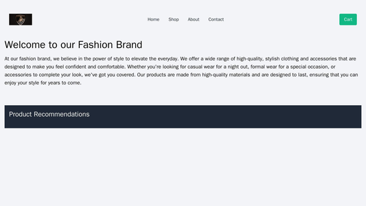 E-commerce Site for a Fashion Brand: A full-width homepage image with overlaid categories. A floating cart and a navigat Web Template 4356