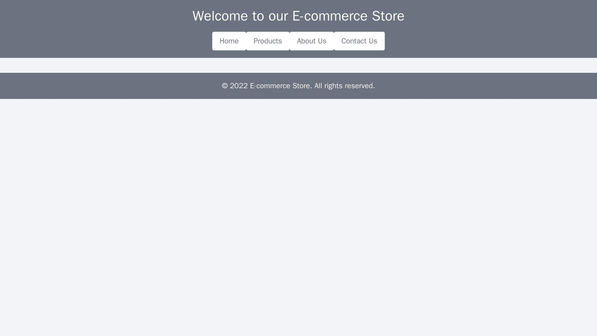 E-commerce Store: A playful and fun layout with a prominent search bar and a centered, colorful logo. The main navigatio Web Template 4036