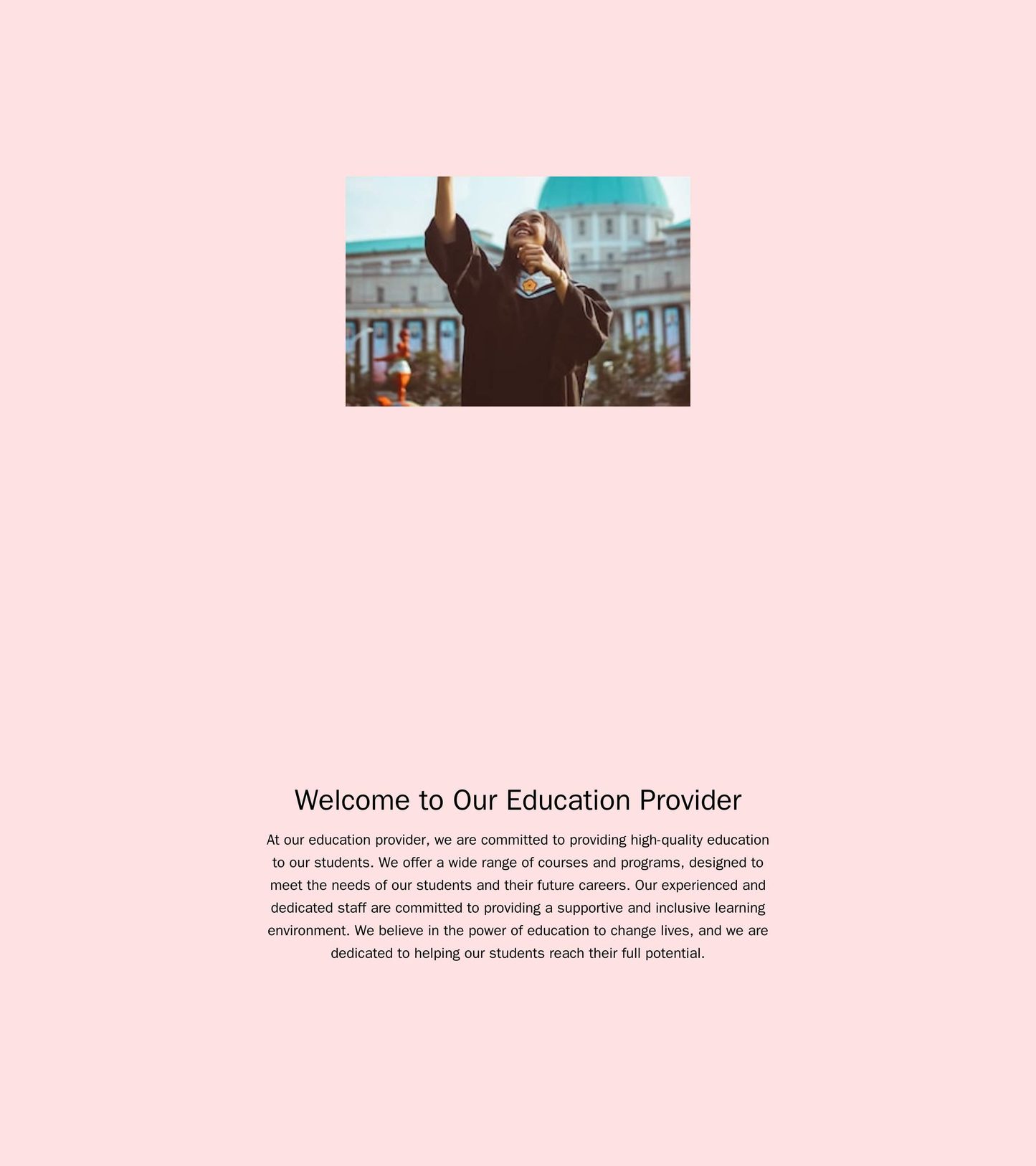 Education Provider: A clean and organized design with a large, central banner showcasing a course or degree program. The Web Template 2433