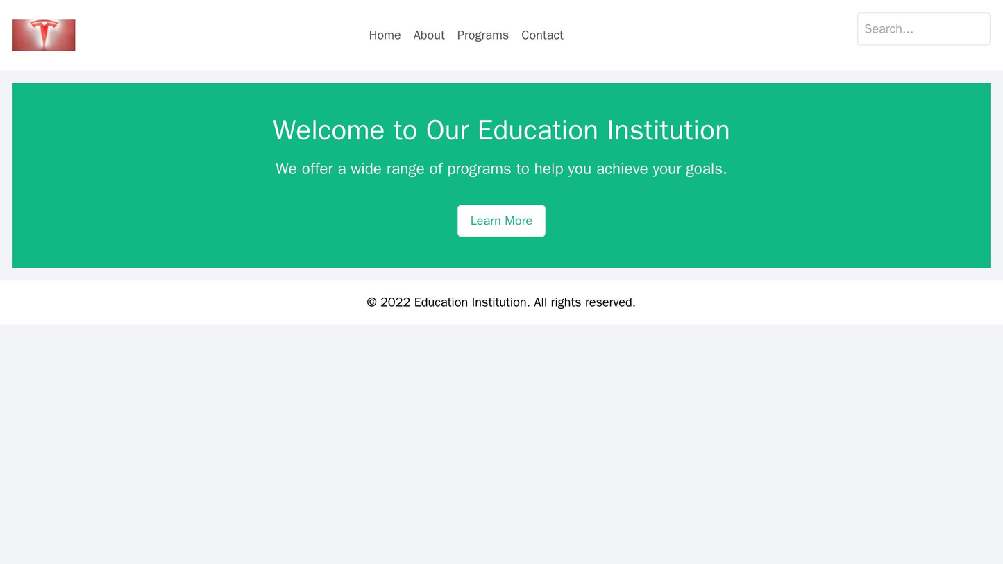 Education institution site: A professional design with a topheader featuring the institutions logo, main navigation, and Web Template 4972