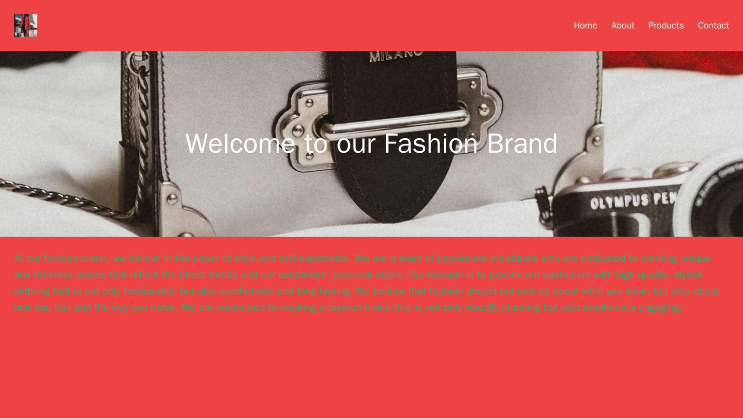 Fashion Brand: A visually stunning layout with a full-width image background, a left-aligned logo, and a unique, zigzagg Web Template 3762