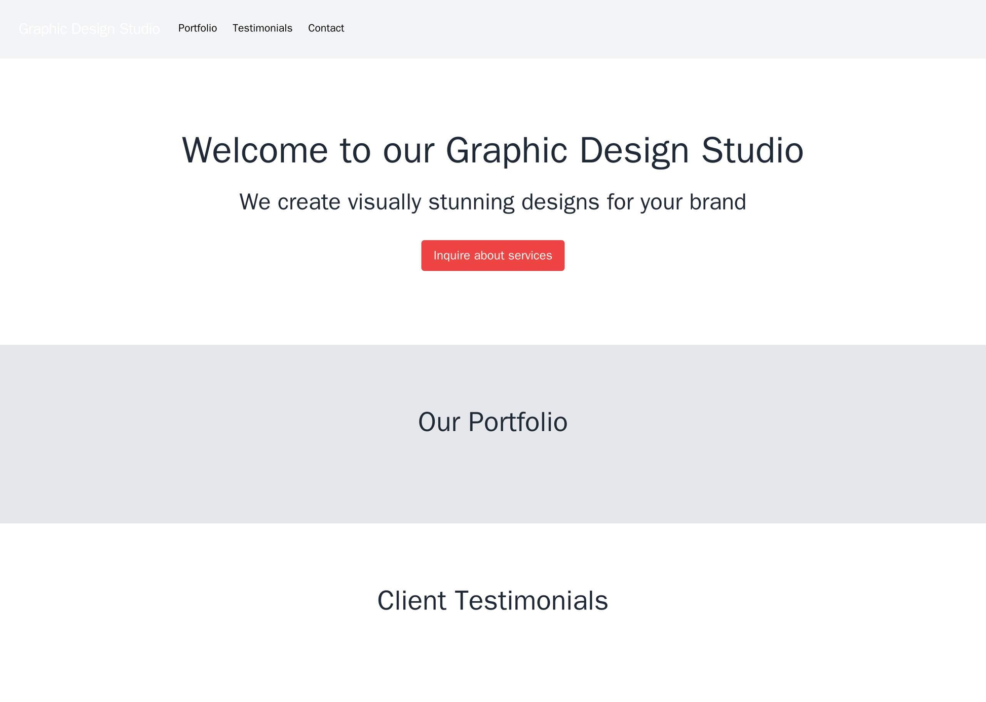 Graphic Design Studio: A visually striking design with a logo at the top left corner, a full-width header showcasing a p Web Template 4203