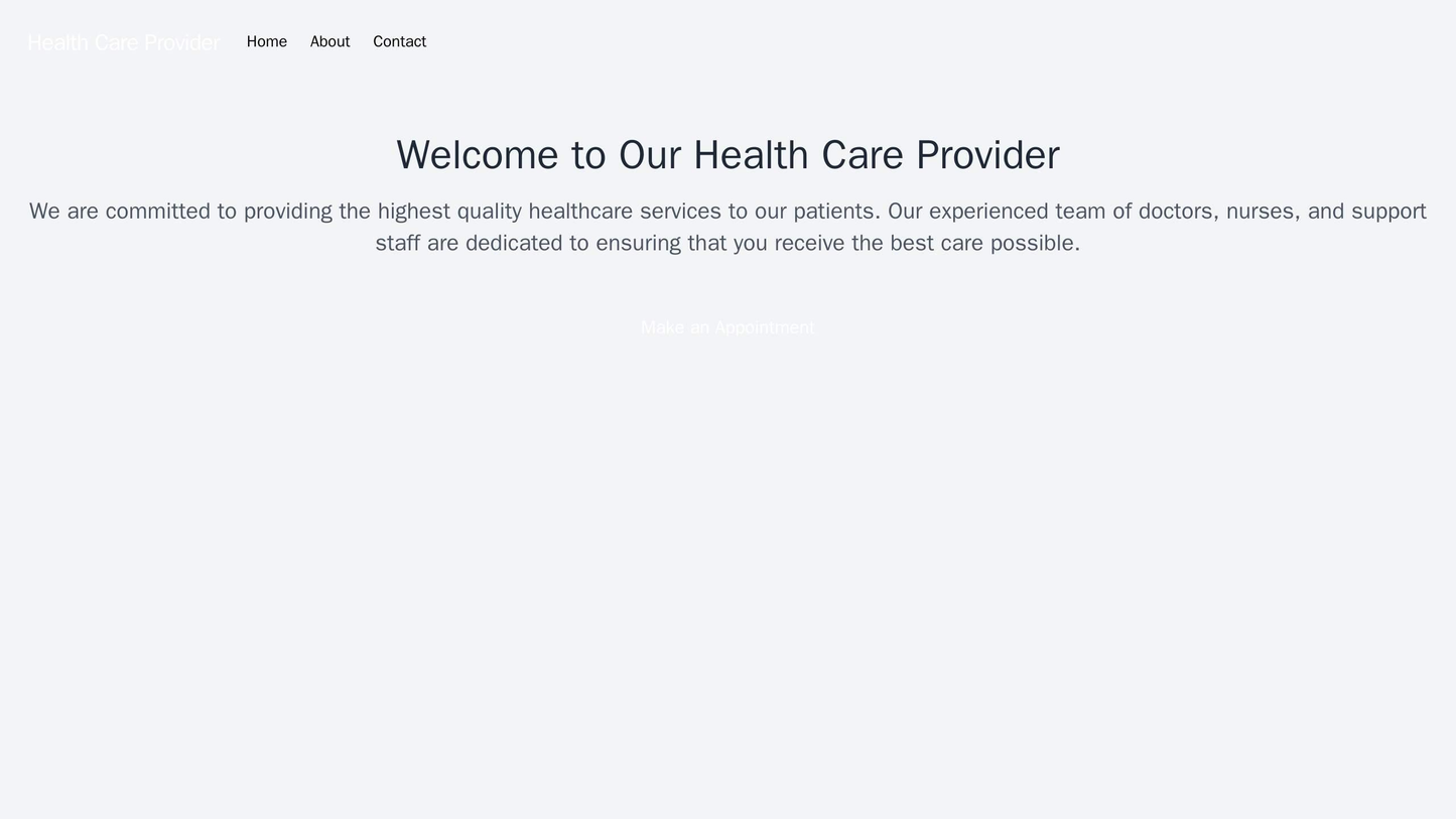 Health Care Provider Site: A calming and professional design, with a large, centered logo and a navigation menu at the t Web Template 3688