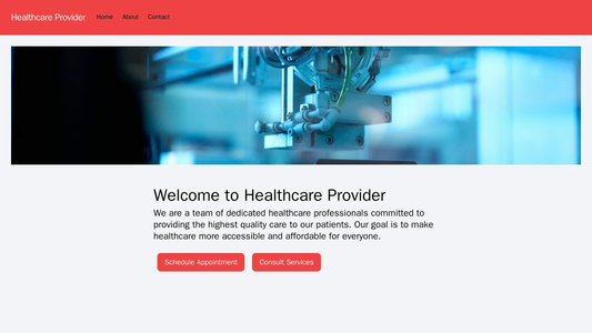 Healthcare Provider:A design with a calming color palette, focusing on accessibility and ease of use. A large, centered  Web Template 3542