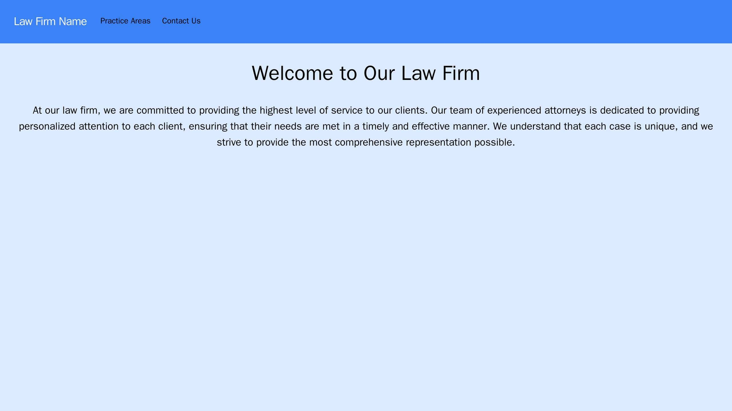 Law Firm Site: A professional and trustworthy design with a centered logo and a clean, uncluttered layout. A dropdown me Web Template 4708