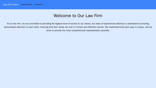 Law Firm Site: A professional and trustworthy design with a centered logo and a clean, uncluttered layout. A dropdown me Web Template 4708