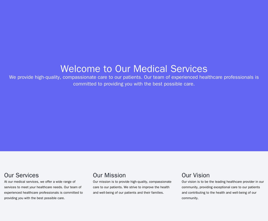 Medical Services Site: A clear, easy-to-read design with a clean color palette, a centered logo, and plenty of white spa Web Template 3288