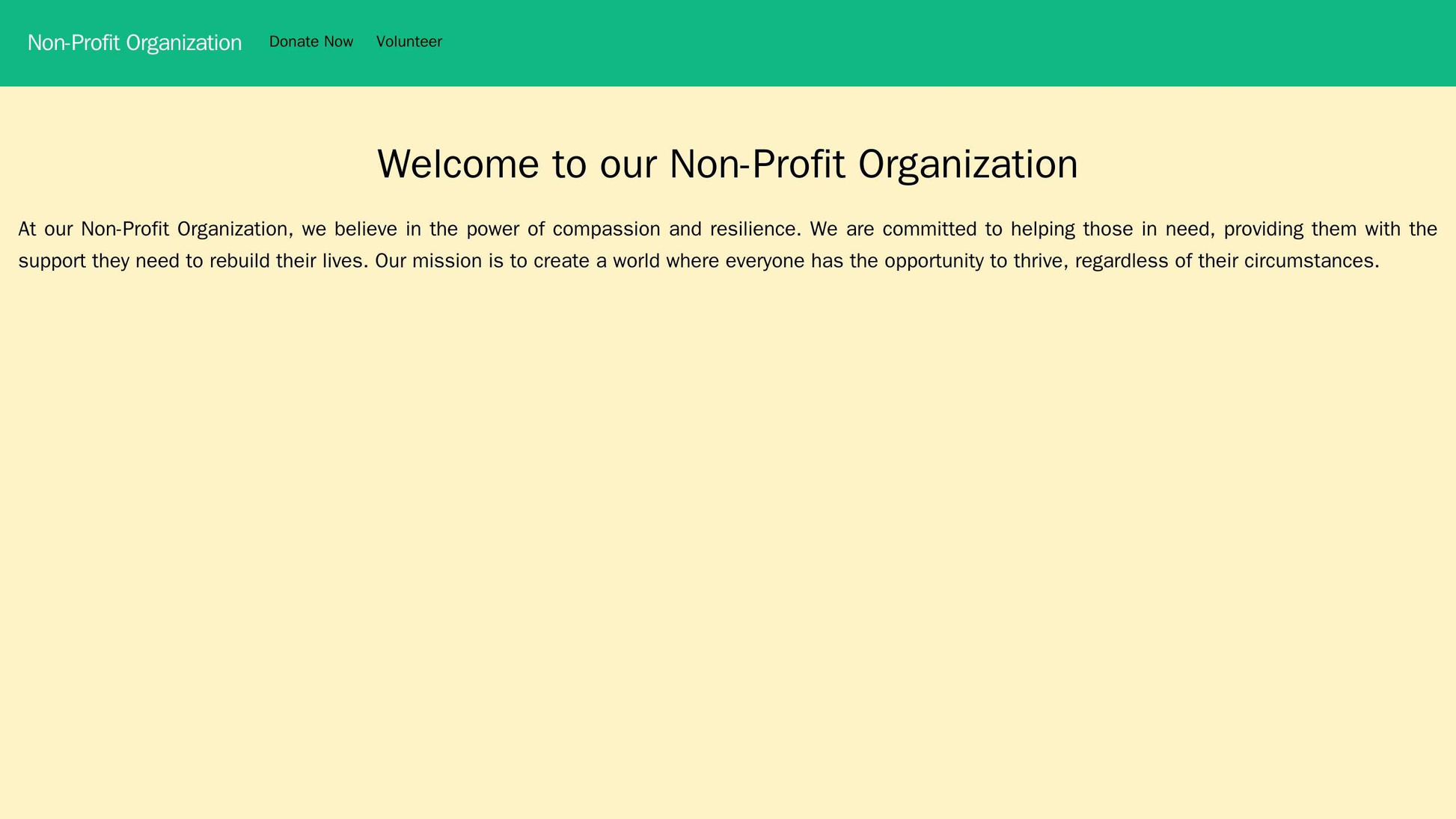 Non-Profit Organization: A charitable and socially conscious design with a powerful and emotional image of people in nee Web Template 2164